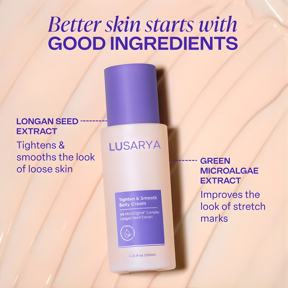 Lusarya - Tighten & Smooth Belly Firming Cream
