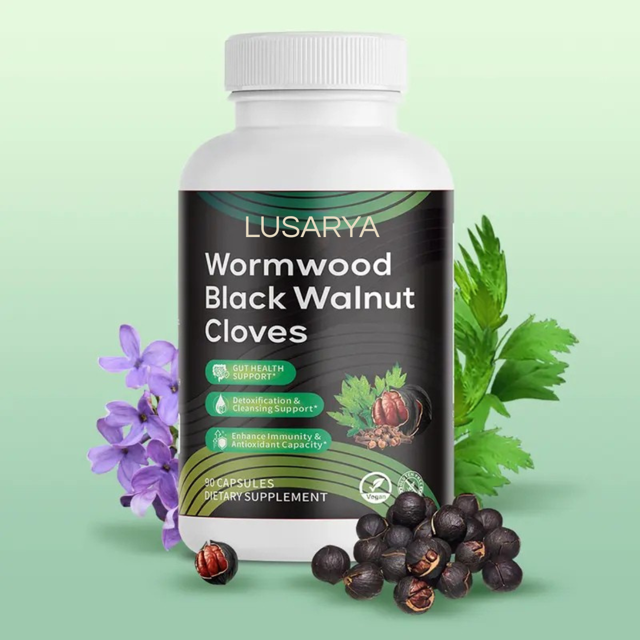 Lusarya - Wormwood Black Walnut Cloves